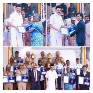 M. K. Stalin Instagram - Happy Republic Day to all my fellow citizens!

Today, let's renew our commitment to the values that define our Indian Union - diversity, equality, and unity. As we look ahead, may the coming year dismantle divisive policies, embracing an inclusive vision that truly represents the spirit of #INDIA.

#RepublicDay2024