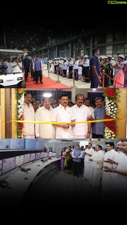 M. K. Stalin Instagram - தமிழ்நாட்டின் மின் தேவையைப் பூர்த்தி செய்வதற்காகத் தொலைநோக்குப் பார்வையோடு கடந்த 26.10.2010-ஆம் ஆண்டில் முத்தமிழறிஞர் கலைஞர் அவர்களால் ரூ.10,158 கோடி மதிப்பீட்டில் முன்மொழியப்பட்ட #NCTPS (Stage-III) திட்டத்தைத் தொடங்கி வைத்தேன். ஆணையிடப்பட்டதிலிருந்து மூன்றாண்டுகளில் முடிக்க எண்ணியிருந்த இந்தத் திட்டம், ‘கலெக்ஷன் – கரப்ஷன் – கமிஷன்’ அதிமுக ஆட்சியாளர்களால் பத்தாண்டுகளாக முடிக்கப்படாமல் இருந்த நிலையை மாற்றி, நமது #DravidianModel அரசு பொறுப்பேற்றதும் மூன்றாண்டுகளில் முடுக்கிவிட்டு மக்கள் பயன்பாட்டுக்குக் கொண்டுவந்துள்ளோம்.