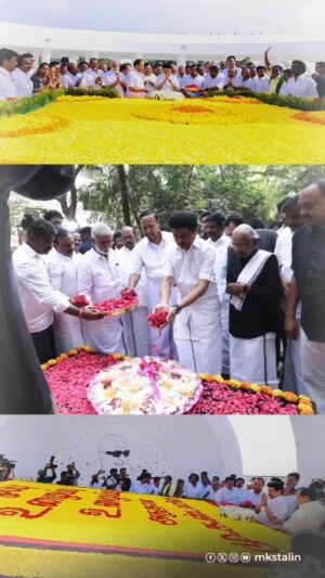 M. K. Stalin Instagram - மாரியென வாழ்த்துகளைப் பொழிந்த அனைவருக்கும் நன்றி!

பேரன்பொழுக என்னை வாழ்த்த வந்த உடன்பிறப்புகளே…. தலைமைத் தொண்டனாய் என்றும் உங்களுக்குத் தொண்டாற்றுவதே நான் செய்யும் நன்றியெனக் கடமையாற்றுவேன்.