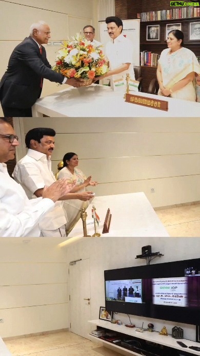 M. K. Stalin Instagram - 70 ஆண்டுகளுக்கும் மேலாக அரசு மருத்துவமனை போல் ஏழை - எளியோருக்கு மருத்துவ சேவை வழங்கும், கோவை மக்களின் GKNM மருத்துவமனையின் மருத்துவ ஆராய்ச்சி மற்றும் வெளிநோயாளிகள் மையத்தைத் திறந்து வைத்தேன்.