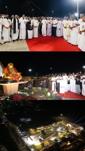 M. K. Stalin Instagram - கலைஞர் என்றாலே போராட்டம்தான்!

அவரது இறுதிப் போராட்டத்தின் அடையாளம்தான் இந்த நினைவிடம்!

#என்றென்றும்_கலைஞர்