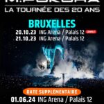 M. Pokora Instagram - Bruxelles round 3 le 1er juin 2024! Ouverture de la billetterie demain à 12h partout! Lessssgoooooo🇧🇪❤️