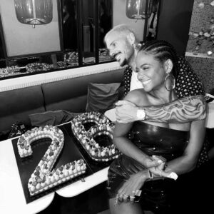 M. Pokora Instagram - @christinamilian It’s our birthday ! Happy birthday wifey! More life! I still can’t believe we’re born the same day. Quand l’univers s’en mêle... ❤️
