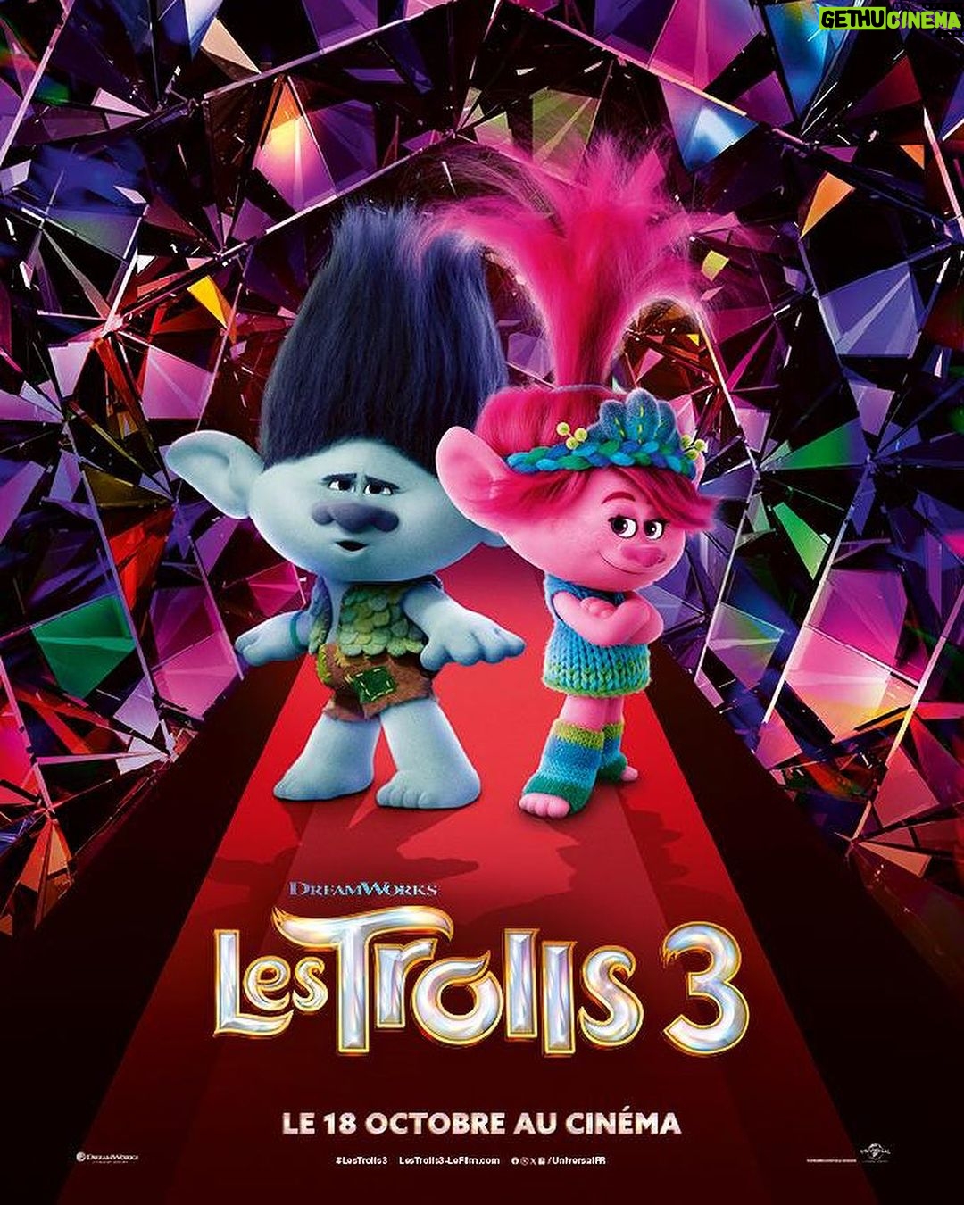 M. Pokora Instagram - On a remis ça avec Branch! Les Trolls 3 débarque le 18 octobre au cinéma! 🕺🏼🔥
