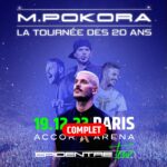 M. Pokora Instagram - Remplir Bercy @accor_arena pour la 11ème fois… ✅ MERCI. On va finir l’année en beauté. À demain. 🫶🏼