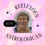 Márcia Fernandes Instagram - Reflexões Astrológicas - 12/03/2024, por Márcia Fernandes Sabedoria do dia: “O estudo nos enobrece!” Dia favorável para: todos os signos. Teremos mais autonomia, independência e liberdade para nossas escolhas. Aproveite e faça um escalda-pés com sálvia para promover limpeza energética. Numerologia: vibração energética 5, gera independência e mudanças. Cor indicada: Branco. Aroma: Benjoim. Anjo do dia: 66 – MANAKEL Significado: Deus que apoia e mantém todas as coisas Hora Favorável: das 21:40 às 22:00 Salmo: 37 Cristal: Ametista. Banho indicado: Sálvia. Profissão do dia: Bibliotecário. Santo do dia: Papa Gregório I, o Grande. Curiosidade: Celebração a Belit Illani, a “Estrela do Desejo”, na Antiga Babilônia. Nesta noite procure uma estrela no céu e a primeira que achar, faça um desejo! Número da Sorte: 7 Harmonize sua casa: colocando flautas peruanas na entrada para fluir melhor energia. Decreto para mudar as energias a seu favor: Eu sou o fruto do meu conhecimento. Estudar, estudar, estudar!