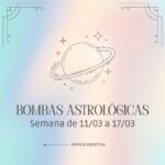 Márcia Fernandes Instagram - Bombas Astrológicas de 11 a 17 de Março! Passem as imagens para o lado e confiram os destaques do céu astrológico dessa semana. 🥰✨