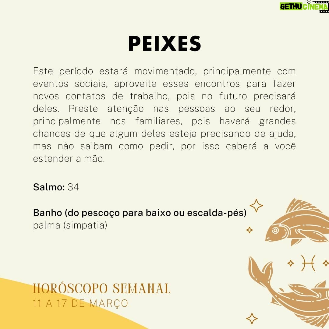 Márcia Fernandes Instagram - 💫 Horóscopo Semanal - 11 a 17 de Março 💫 No dia 11, Mercúrio ingressa em Áries, acelerando os movimentos, trazendo coragem e inquietação. No dia 12, Vênus entra em Peixes, nos ensinando a saber como nos doarmos melhor e gerando empatia. No dia 17, a Lua Crescente em Gêmeos, traz movimentação em nossa comunicação. Nesse dia, o Sol faz conjunção a Netuno, permitindo que a empatia seja a palavra-chave.