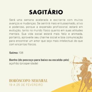 Márcia Fernandes Instagram - 💫 Horóscopo Semanal - 19 a 25 de Fevereiro 💫

A partir do dia 19, a entrada do Sol em Peixes, gera mais calma. 

No dia 23, Mercúrio entra em Peixes, podendo trazer dispersão e um lado mais indisciplinado. 

Entre os dias 24 e 28, Vênus e Júpiter em movimento tenso, pode trazer um lado mais de meritocracia, fazendo com que as nossas responsabilidades sejam preteridas em detrimento as nossas vontades e desejos pessoais.
