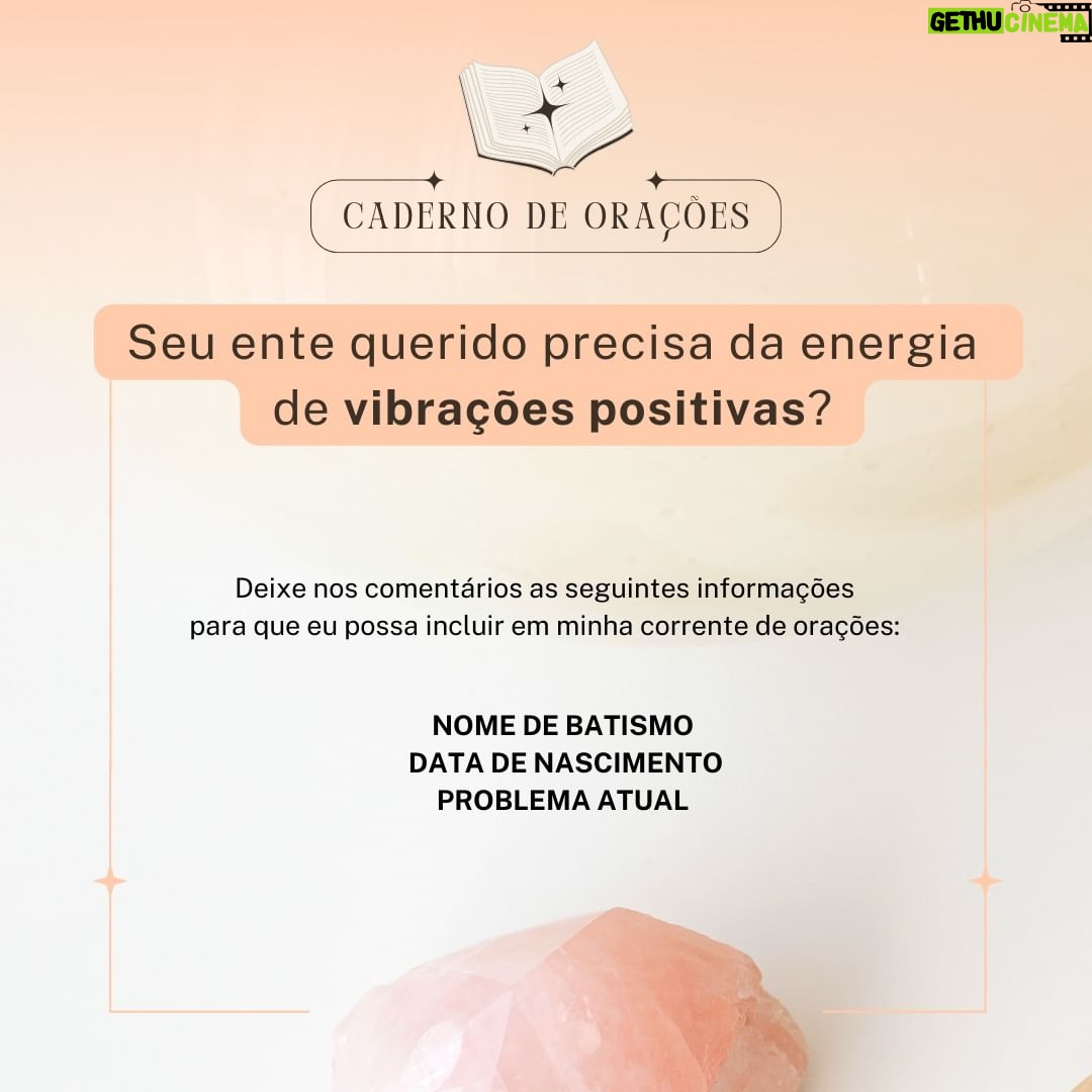 Márcia Fernandes Instagram - Deixe neste post seu nome e o nome de seus parentes que precisam da energia de vibrações positivas da corrente médica do astral (Dr. Bezerra de Menezes). 👉 Lembre-se de postar os nomes nos comentários com muita fé. 👉 Nesta sexta-feira, trarei também o post para que você possa mencionar os entes desencarnados. Aqui, inclua somente nomes de entes encarnados. Muita luz e paz a todos! 🙌🙏