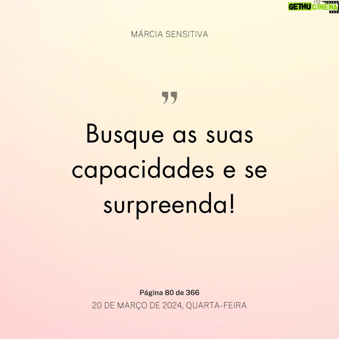 Márcia Fernandes Instagram - Hoje, a vibração energética 4 gera trabalho, movimento e organização. 🙌