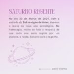 Márcia Fernandes Instagram - Com a chegada do Ano Novo Astrológico, Saturno começa a reger 2024 de forma efetiva. Passem as imagens para o lado 👉 e confiram o que o planeta pode trazer para diversas áreas de nossas vidas nos próximos meses. 🪐