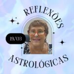 Márcia Fernandes Instagram - Reflexões Astrológicas - 19/03/2024, por Márcia Fernandes Sabedoria do dia: “Se expor, muitas vezes é necessário para a vida caminhar!” Dia favorável para: todos os signos. O ciclo pode trazer necessidade de um balanço geral de nossa vida com maior clareza e autoconfiança. Aproveite e faça um escalda-pés com pétalas de rosas amarelas para abrir novas oportunidades profissionais. Numerologia: vibração energética 3, promove entendimentos, compreensão e melhora a comunicação. Cor indicada: Branco. Aroma: Benjoim. Anjo do dia: Anjo da Humanidade Salmos indicados: 91 e 150 Cristal: Quartzo Límpido. Banho indicado: Boldo. Profissão do dia: Carpinteiro e Marceneiro. Santo do dia: São José. Curiosidade: Celebração Hindu a Sitala, deusa que cura doenças contagiosas. Número da Sorte: 22 Harmonize sua casa: com folhas de hortelã para elevar a energia do ambiente. Decreto para mudar as energias a seu favor: Eu sou a exposição das minhas ideias. Expor, expor, expor!