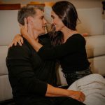 Márcio Garcia Instagram - Mais um bate volta com ela em SP… O gostoso é que a gente sempre arruma um tempinho pra curtir nosso cantinho, só nós dois… @andreasantarosagarcia