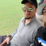 Mädchen Amick Instagram - Wish my baby boy the happiest 30th birthday EVER!!! 🎈🥳🎁🎉 Here’s a slice of how @slyalexis_ and I love to just chill in a comfy golf cart as @minatobias_ & David climb rainy cliffs looking for their best line to the hole 😆⛳️