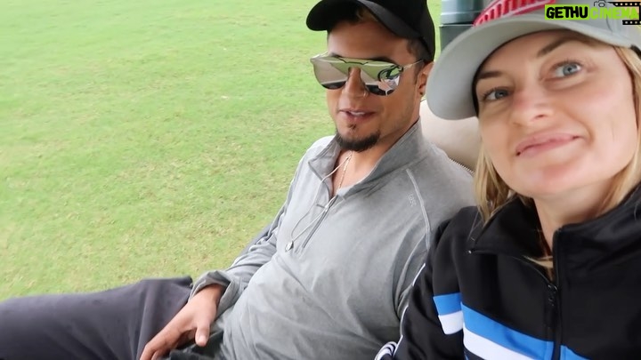 Mädchen Amick Instagram - Wish my baby boy the happiest 30th birthday EVER!!! 🎈🥳🎁🎉 Here’s a slice of how @slyalexis_ and I love to just chill in a comfy golf cart as @minatobias_ & David climb rainy cliffs looking for their best line to the hole 😆⛳️