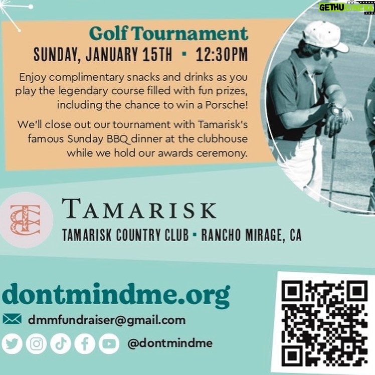 Mädchen Amick Instagram - BIG ANNOUNCEMENT 📣 we’re holding our second annual @dontmindme mental health gala, auction, and golf tournament at the legendary Tamarisk Country Club in Rancho Mirage on Saturday, January 14th and Sunday, January 15th, 2023. We’re honoring Zak Williams (@zakpym), the Entertainment Community Fund (@alifeinthearts), and more for their incredible work in the mental health field. We’ll have special guests and presenters Mariel Hemingway (@marielhemingway), the David Lynch Foundation Los Angeles (@davidlynchfoundation.la), and more presenting our Don’t MIND Me Advocacy, Access, and Action awards to this year’s recipients 💚 If you’d like to join us for this unforgettable weekend, please click the link in bio - tickets go FAST so reserve yours now! Thank you to our sponsors, guests, and mental health community for helping us make this event possible. Join us in the desert for the 3-day holiday weekend as we come together to celebrate, raise awareness, and fundraise for our direct impact mental health scholarship program. See you in 2023 ✨