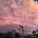 Mädchen Amick Instagram - The front of #hurricanehilary comin in… Swipe for the spectacular colors #nofilter - Plz stay safe everyone! Keep checking on each other.