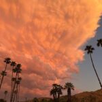 Mädchen Amick Instagram - The front of #hurricanehilary comin in… Swipe for the spectacular colors #nofilter - Plz stay safe everyone! Keep checking on each other.