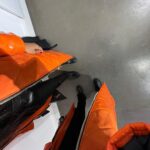 Mélanie Da Cruz Instagram – Orange is the New black 🔥 
Jacket from @yoxeone 🔥 Paris, France