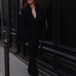 Mélanie Da Cruz Instagram - Feeling good in my black outfit🖤 LOVE 🩷 @prettylittlething Collaboration commerciale