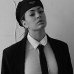 Mélanie Da Cruz Instagram - Suit & tie 🖤 Vous avez la réf ? Fan de ce look @prettylittlething Collaboration rémunérée Paris, France