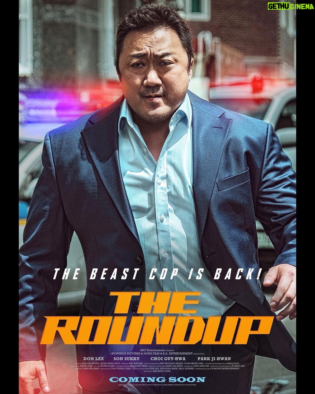 Ma Dong-seok Instagram - May.18.2022 movie #TheRoundup #범죄도시2