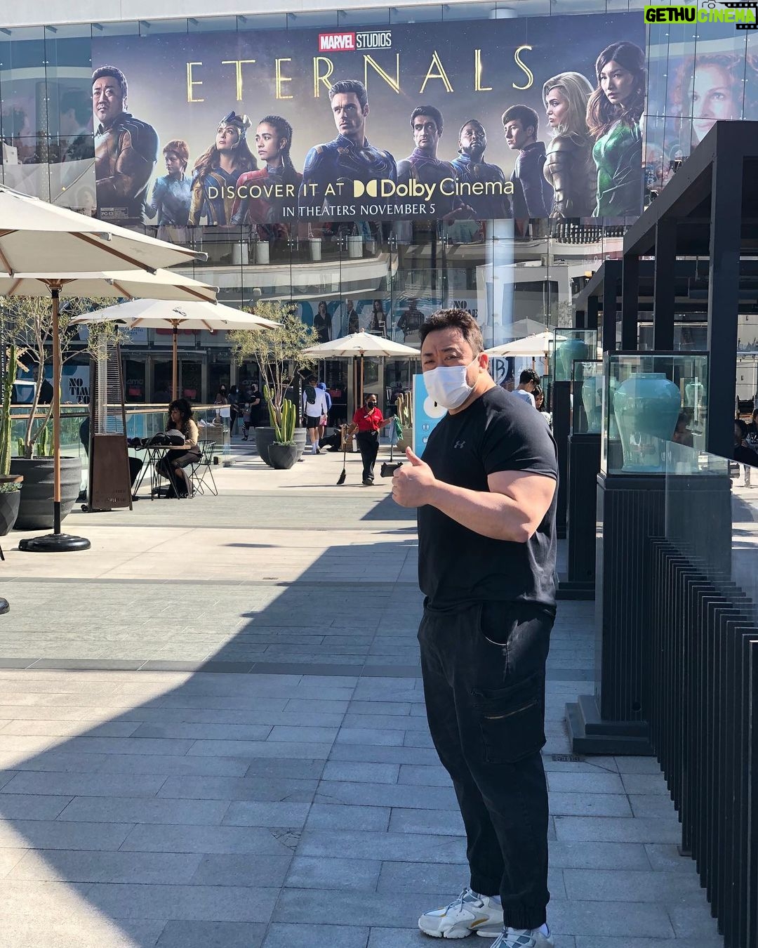 Ma Dong-seok Instagram - We are everywhere. @eternals