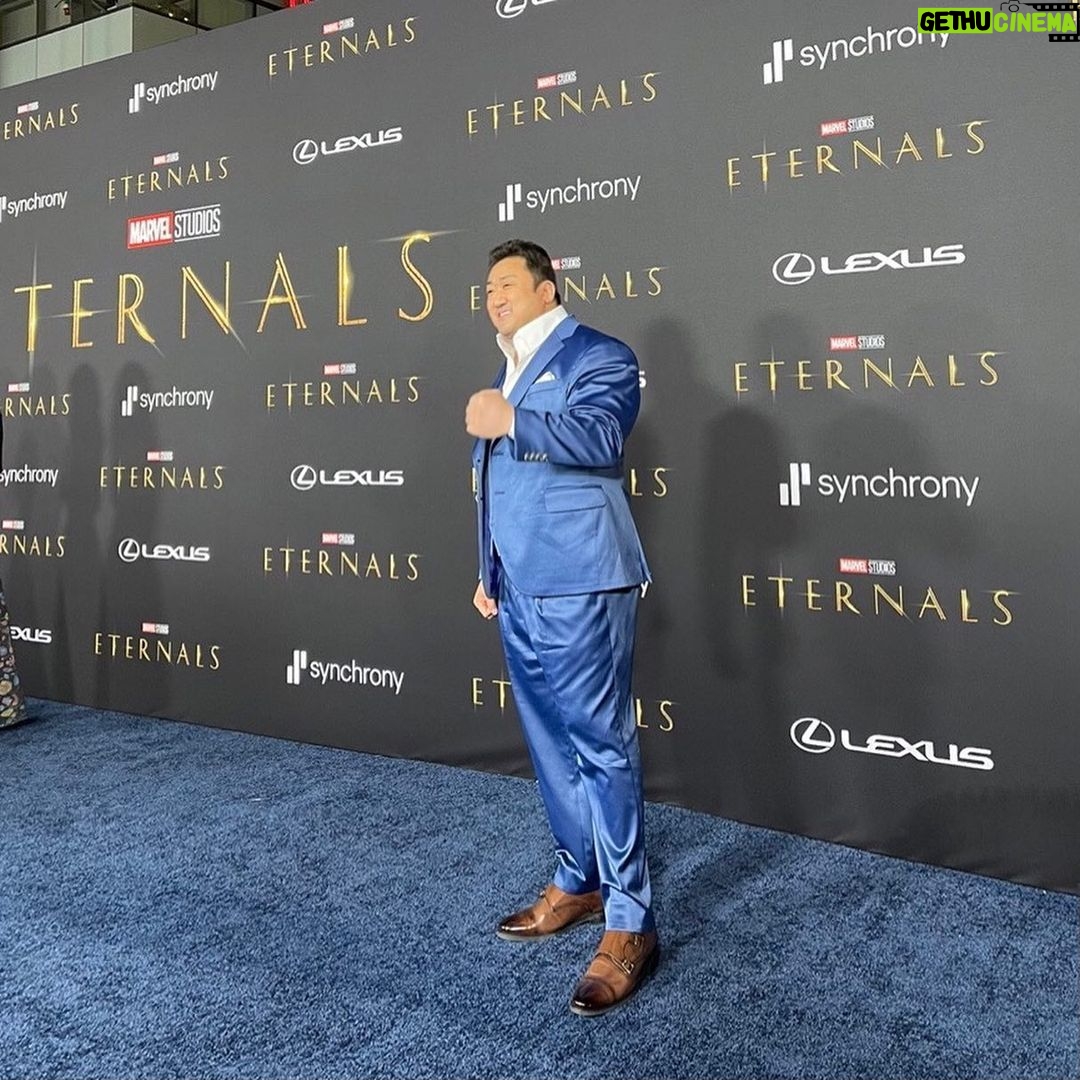 Ma Dong-seok Instagram - The World Premiere. Los Angeles, California