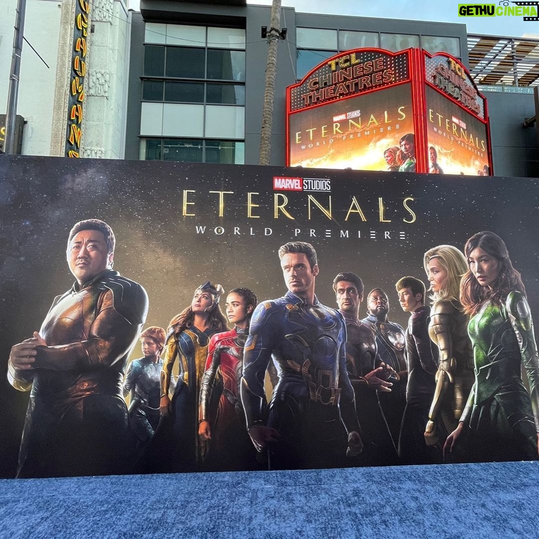 Ma Dong-seok Instagram - The World Premiere. Los Angeles, California