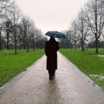 Mabel Matiz Instagram - It’s a long walk on a rainy day / It’s the sad song that you put on replay 🍀 海德公园