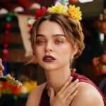Macarena García Instagram - Estoy descubriendo nuevos tonos, me gusta probar cosas nuevas y este color Voyager de la colección Edición Limitada de Matte Ink con Frida Kahlo es uno de mis favoritos últimamente, me encanta la personalidad viajera de Frida Kahlo es algo con lo que me identifico con esta colección y este tono lo refleja @maybelline