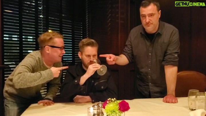 Macaulay Culkin Instagram - I went to Milwaukee to point at stuff with these fine gentlemen.