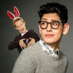 Macaulay Culkin Instagram - New podcast! With my very special guest @mattbennett who is there to promote the new season of Bar Mitzvah'd on @tbsnetwork Listen and subscribe here: http://bit.ly/BunnyEarsPodcast Or... check the link in my bio. Space Mountain