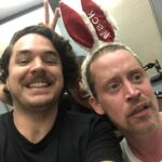 Macaulay Culkin Instagram - I did a two part podcast crossover with @stevenraymorris & @saraiyer from @thepurrrcast Part one is on @bunnyearspodcast and part two is on Purrrcast! Check links below: Part 1: http://bit.ly/BunnyEarsPodcast Part 2: https://www.stitcher.com/s?eid=63827977&autoplay=1