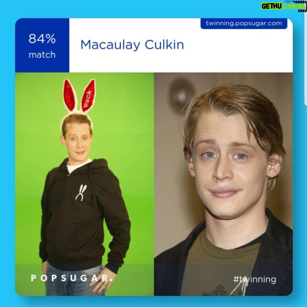 Macaulay Culkin Instagram - 84% match!!