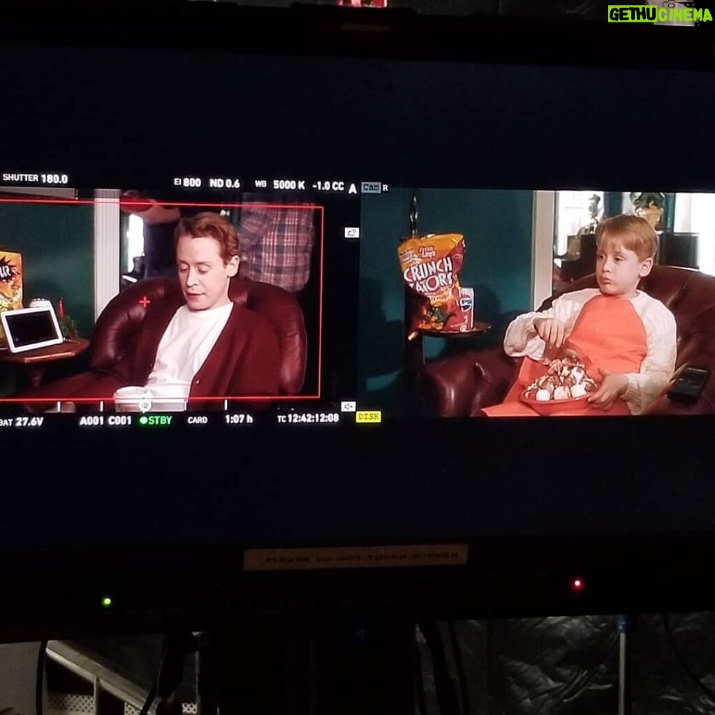 Macaulay Culkin Instagram - Remember that time they let me turn this crank thing? (And other assorted behind the scenes pictures from that one commercial.)