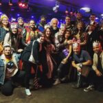 Macaulay Culkin Instagram - The @bunnyearsweb crew @medieval_timesca @medieval_times !!