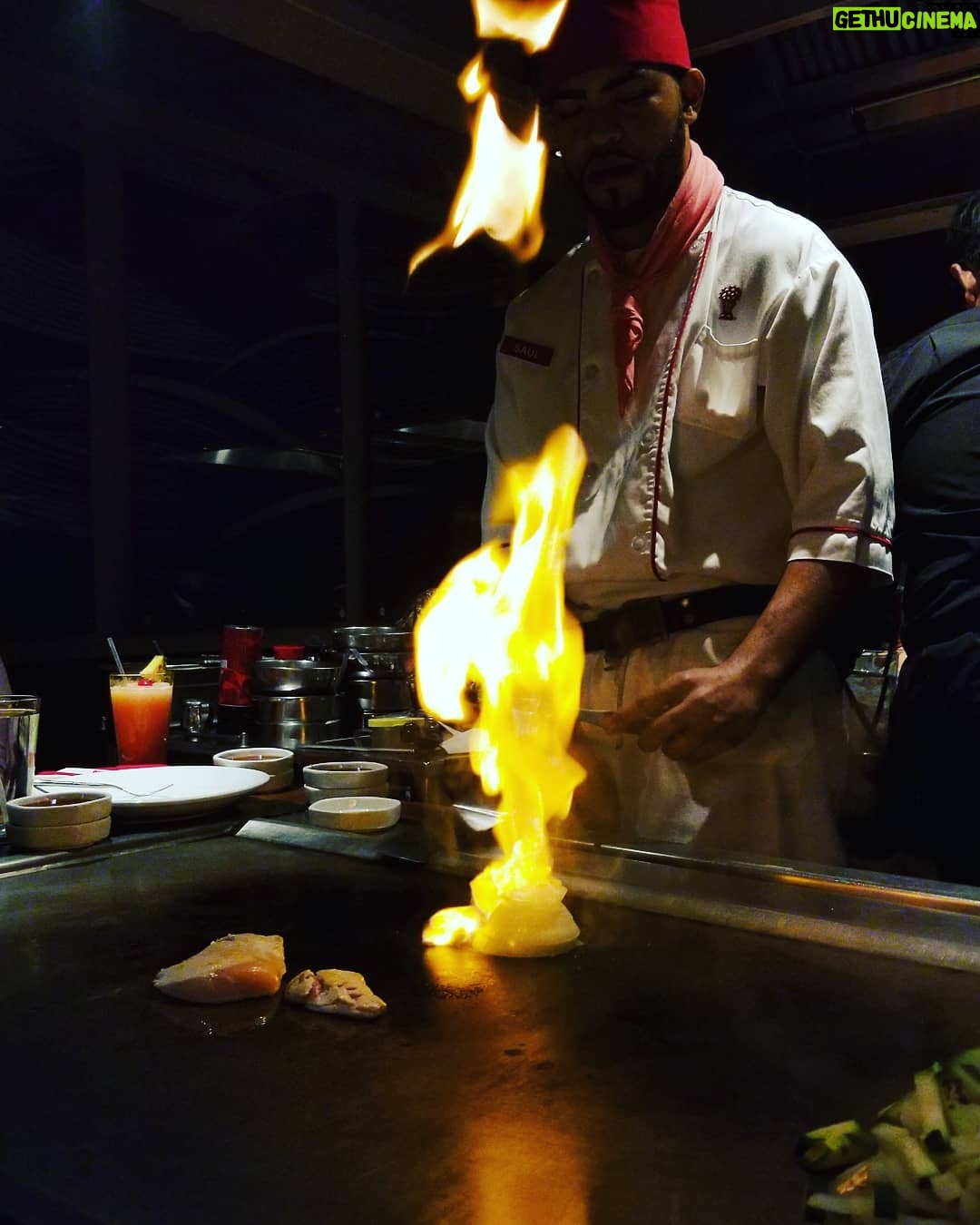 Macaulay Culkin Instagram - The Onion Volcano! Benihana