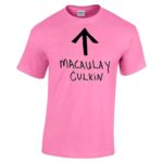 Macaulay Culkin Instagram - This month only! All shirts are available in PINK. 70% of the proceeds are going to the Breast Cancer Research Foundation. BUY A SHIRT AND SUPPORT SCIENCE! https://bunnyears.com/product/macaulay_culkin_is_dead/