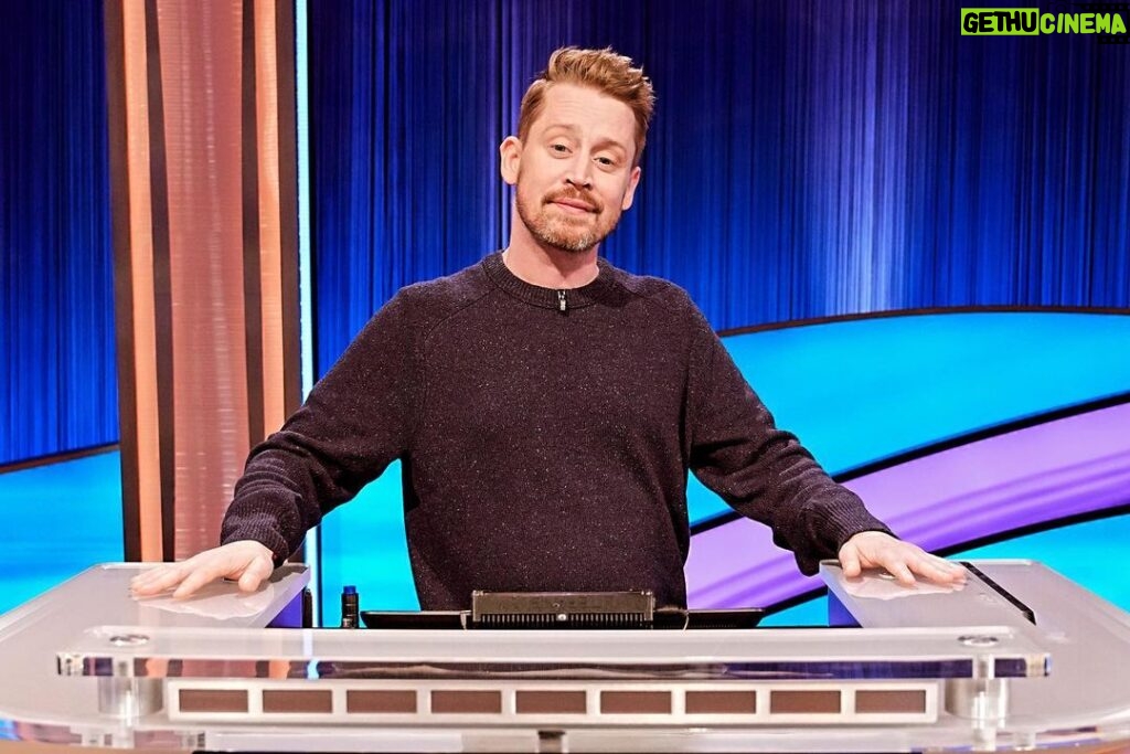 Macaulay Culkin Instagram - Holy cow! Are you guy also watching @celebrityjeopardyabc right now??? That dude is so handsome and smart!