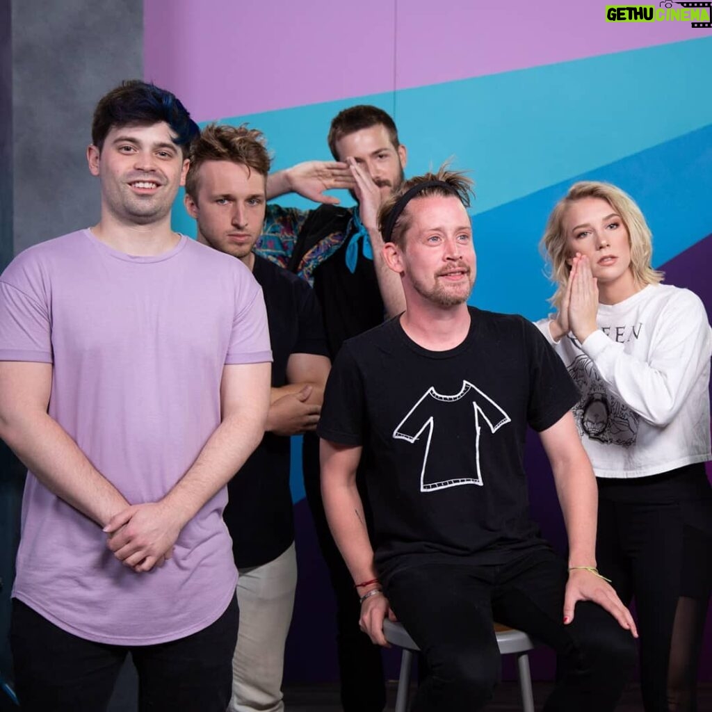 Macaulay Culkin Instagram - I met the fine folks at @smosh and they tried hard to make me laugh. Did they succeed? Find out at the link below: https://youtu.be/Nd0PWmPE-Sc