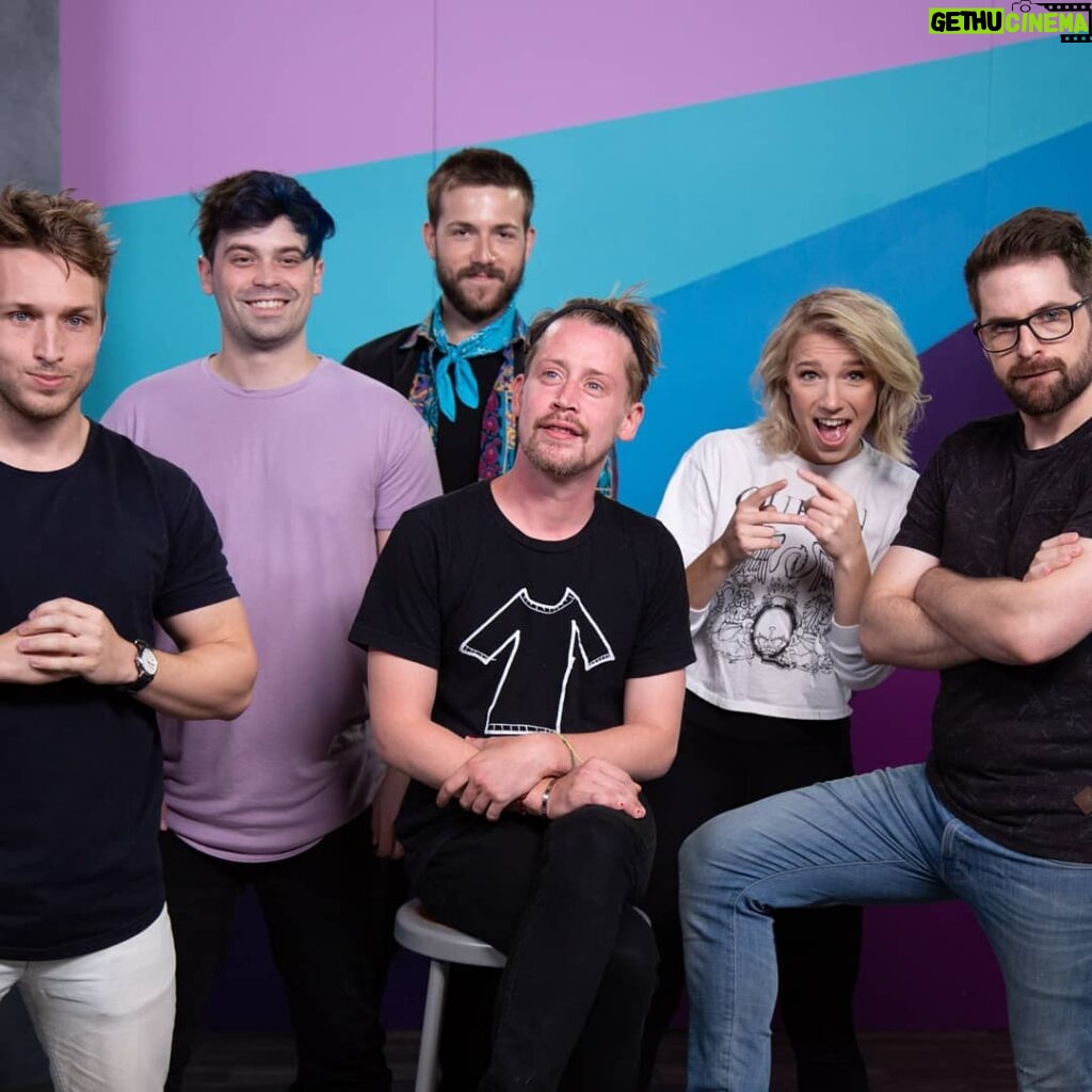 Macaulay Culkin Instagram - I met the fine folks at @smosh and they tried hard to make me laugh. Did they succeed? Find out at the link below: https://youtu.be/Nd0PWmPE-Sc