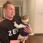 Macaulay Culkin Instagram - I'm a natural! #parenting