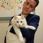 Macaulay Culkin Instagram - I think I'm going to take some of the @bunnyearspodcast crew and head to @catconworldwide in a few weeks. Which cat should we interview for the podcast?