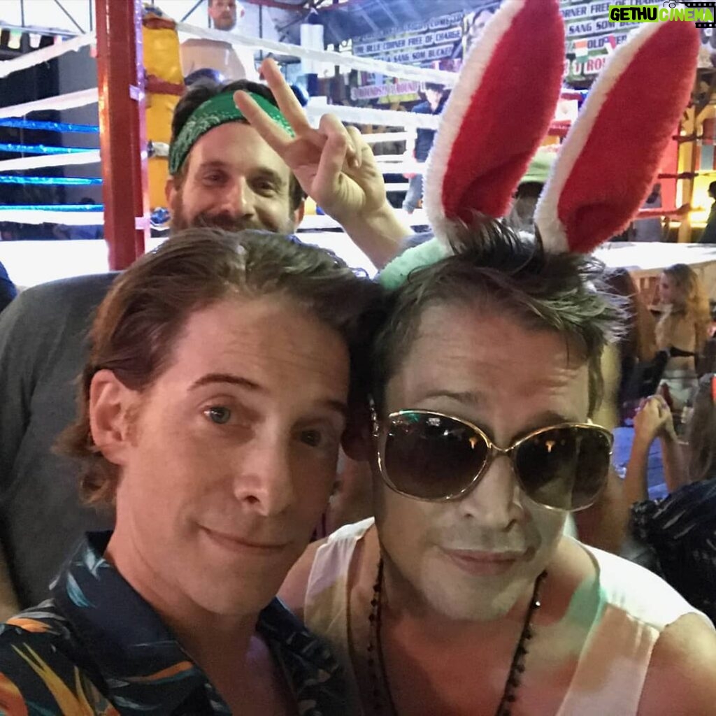 Macaulay Culkin Instagram - New Podcast Day. I sat down with director, writer, best friend, @sethgreen to talk about @changelandmovie , @marvelstudios and the new @spidermanmovie trailer. Check my story and swipe up for a link to the episode. Or use: http://bit.ly/BunnyEarsPodcast Thailand