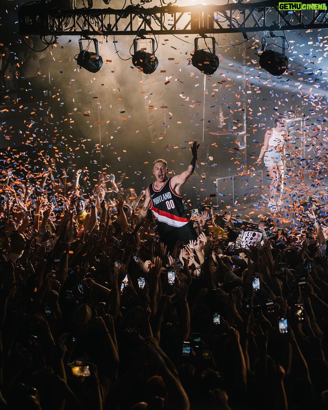 Macklemore Instagram - Portland brought me back to the essence. The fundamentals. 2 nights in a 2,000 cap room. No ventilation, no air conditioning, perfectly grimy, “I can see everyone in here”, sweat induced energy vibrating off the walls. It was our first shows back in the Northwest this year and we got October 80 degree Portland days and T-Shirt nights. To top it off Sloane came down to kick off her 10 day tour run with us, which brought a new level of heart connection. Sharing moments with her after being away for the majority of the year has elevated my level of joy and gratitude so much. The love was abundant from everyone in the building both nights as we tried new songs, switched it up and got open. The City Of Roses hit different this time around, in the most beautiful way. Love you all 🌹