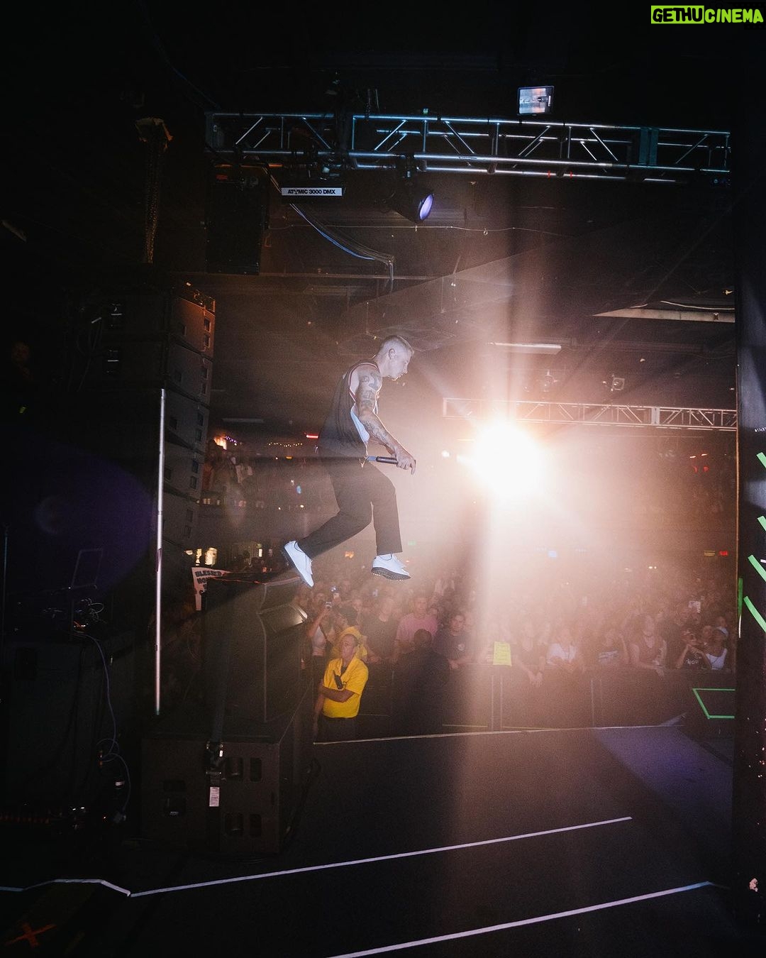 Macklemore Instagram - Portland brought me back to the essence. The fundamentals. 2 nights in a 2,000 cap room. No ventilation, no air conditioning, perfectly grimy, “I can see everyone in here”, sweat induced energy vibrating off the walls. It was our first shows back in the Northwest this year and we got October 80 degree Portland days and T-Shirt nights. To top it off Sloane came down to kick off her 10 day tour run with us, which brought a new level of heart connection. Sharing moments with her after being away for the majority of the year has elevated my level of joy and gratitude so much. The love was abundant from everyone in the building both nights as we tried new songs, switched it up and got open. The City Of Roses hit different this time around, in the most beautiful way. Love you all 🌹