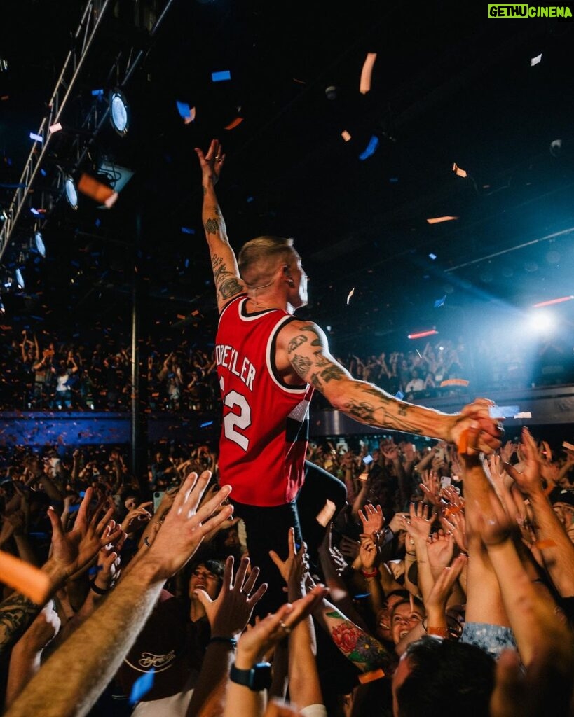 Macklemore Instagram - Portland brought me back to the essence. The fundamentals. 2 nights in a 2,000 cap room. No ventilation, no air conditioning, perfectly grimy, “I can see everyone in here”, sweat induced energy vibrating off the walls. It was our first shows back in the Northwest this year and we got October 80 degree Portland days and T-Shirt nights. To top it off Sloane came down to kick off her 10 day tour run with us, which brought a new level of heart connection. Sharing moments with her after being away for the majority of the year has elevated my level of joy and gratitude so much. The love was abundant from everyone in the building both nights as we tried new songs, switched it up and got open. The City Of Roses hit different this time around, in the most beautiful way. Love you all 🌹