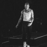 Macklemore Instagram – There’s something about performing in Salt Lake City.  It conjures up vivid memories of my formative years, touring in a rented white 12 passenger van with Ryan, Owuor and Tricia.  I remember playing Kilby Court, an all ages 200 cap venue before The Heist came out.  There were kids lined up in the snow the night before.  It was one of those moments where I thought to myself “Something is happening.” Every time I perform  I attempt to tap into that version of me.  Never get comfortable.  Never dial it in.  Be present.  Thursday night in SLC was no different.  Packed from the front to back, sweaty, real fans experiencing this tour the way it was intended.  The gratitude for life was abundant.  We had a night Salt Lake City.  Love you guys ❤️